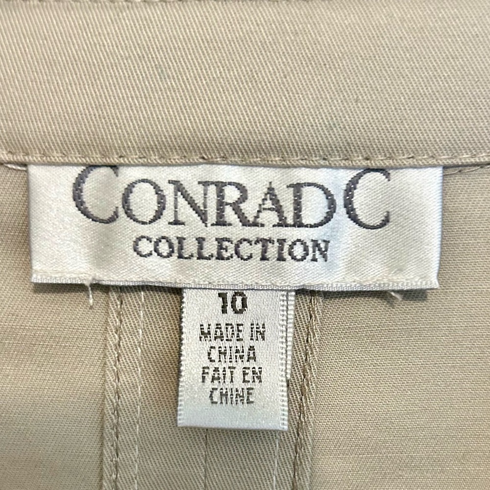 Conrad C Women's Stylish Chic Beige Jacket Blazer 10 - Picture 8 of 10